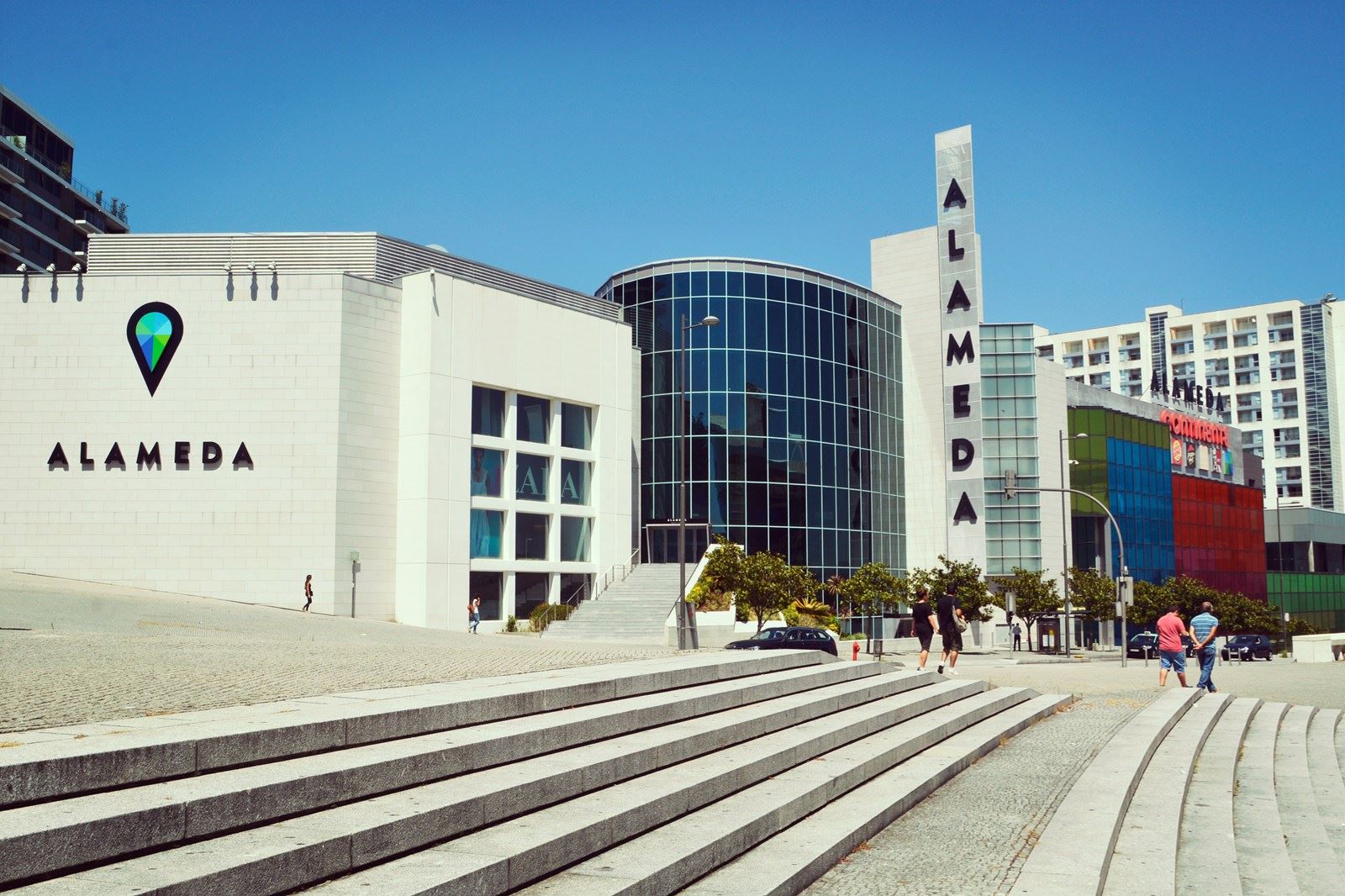 Batiment du centre commercial Alameda Shopping - Porto