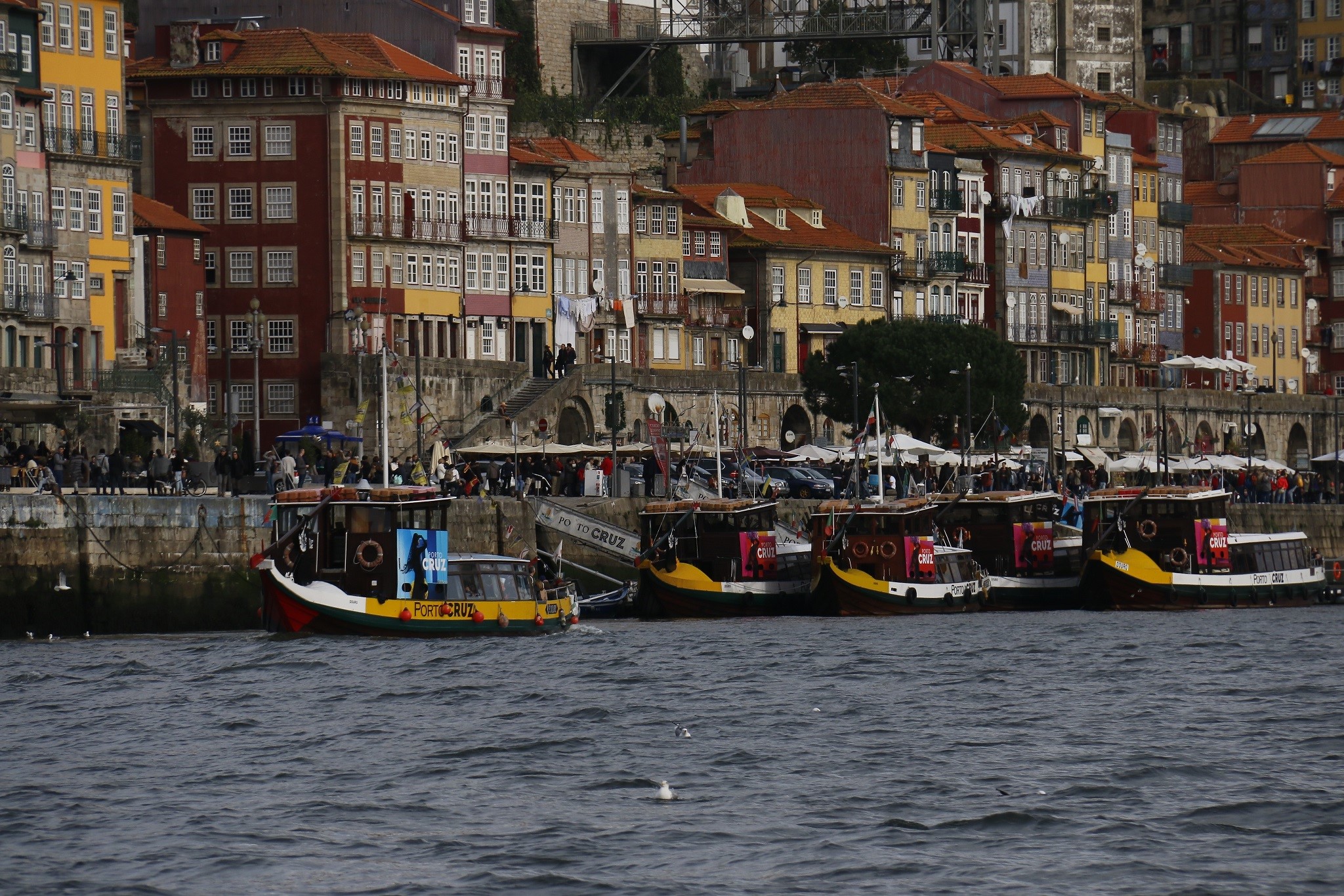 Bateaux traditionnels pour les croisieres sur les 6 ponts du Douro - Porto