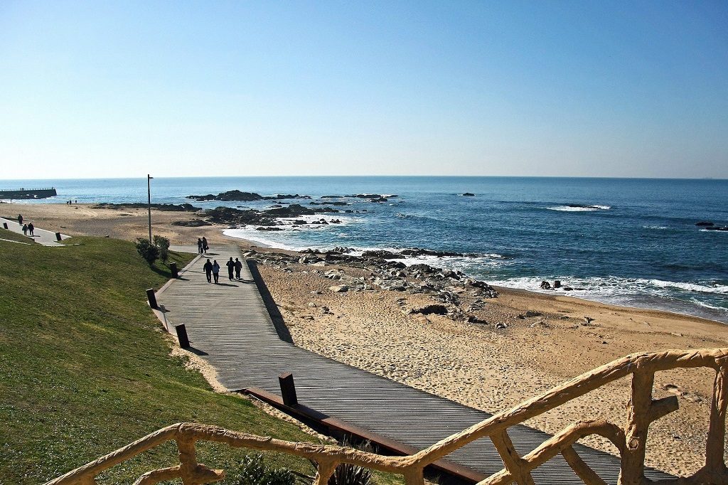 Plage de Homem do Leme - quartier Foz - Porto