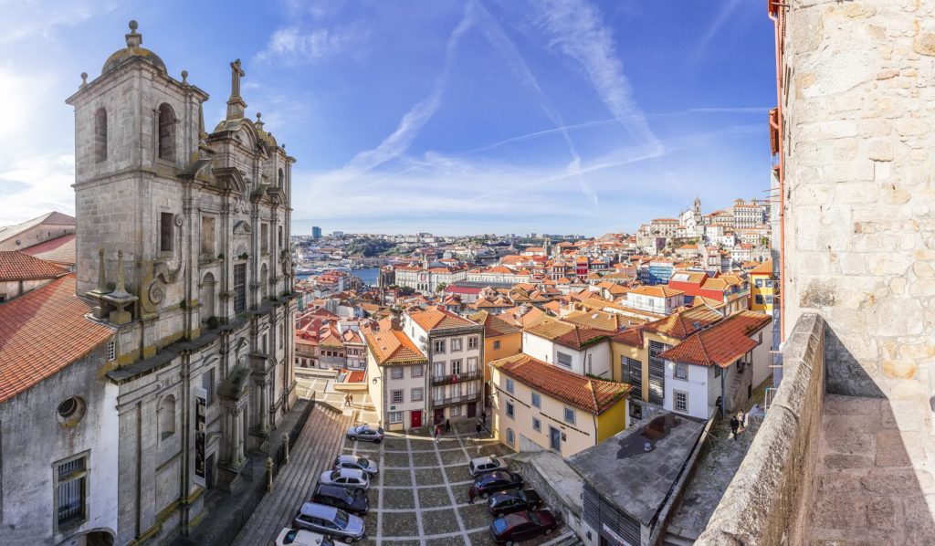 Vue sur Porto depuis eglise Sao Lourenco