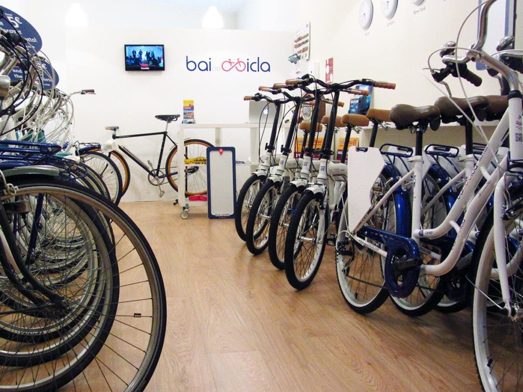 Velos de location de la boutique Bai de Bicla - Porto