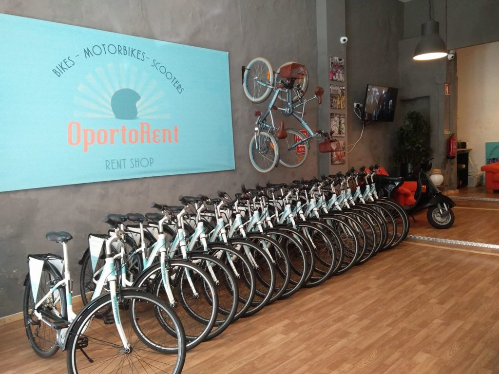 Velos de location de la boutique OportoRent - Porto